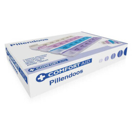 Pillendoos 7 daags vier dagdelen