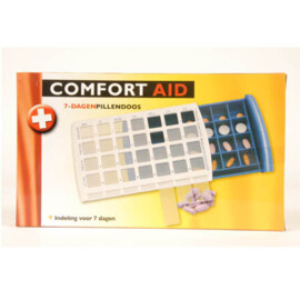 Pillendoos 7 daags vier dagdelen